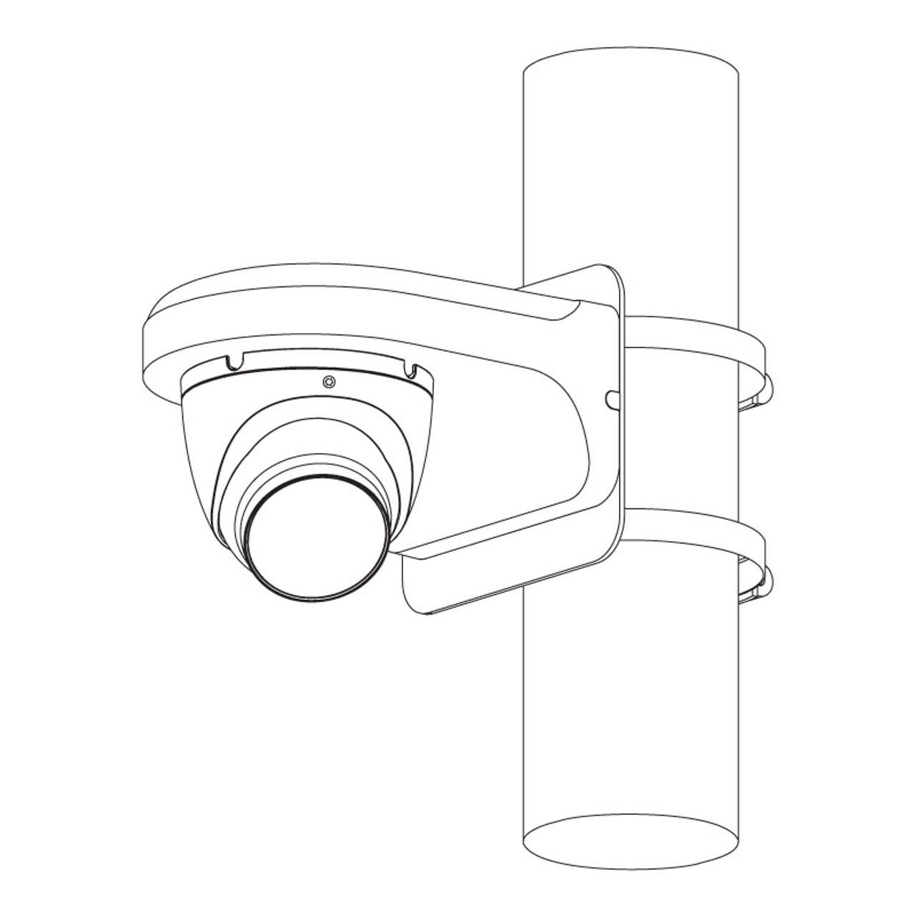 SecurView Professional 2MP 2.8mm Fixed Outdoor HDCVI Turret Camera