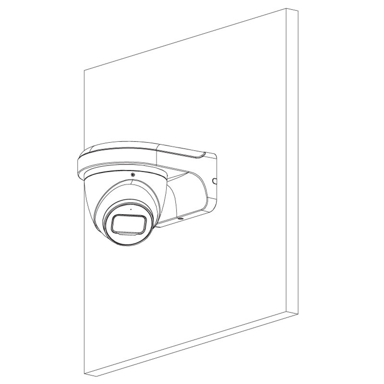 SecurView Professional 5MP 2.8mm Fixed Outdoor HDCVI Turret Camera