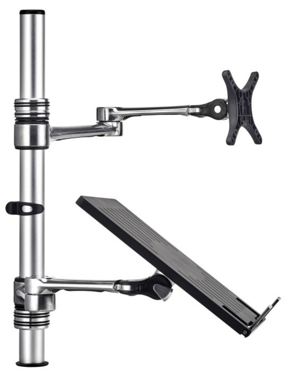 Atdec AFS-AT-NBC Dual Notebook / Monitor Arm Combo Desk Mount (8kg Max)