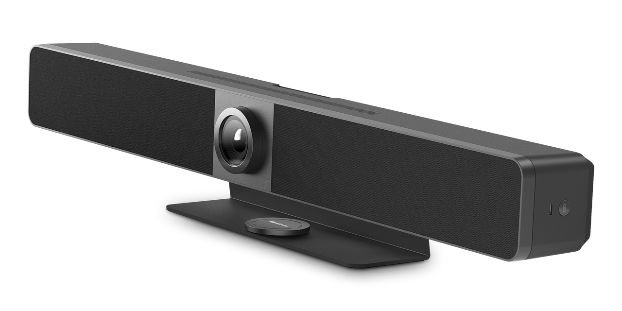WYRESTORM All-in-One Video Conferencing System, 4K Webcam with 120° FOV,  Auto Framing, Presenter Tracking and USB & Bluetooth, 4 Noise-canceling  Mics