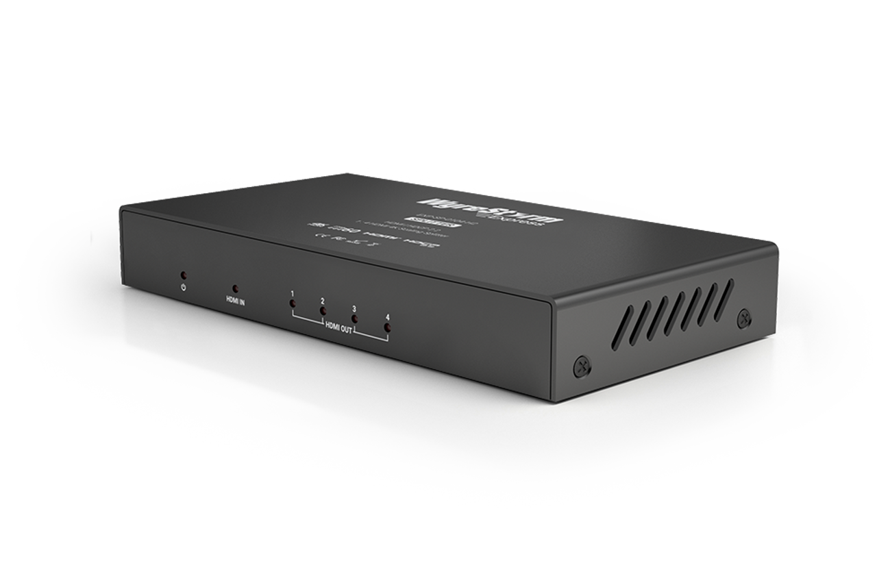 WyreStorm Essentials 4K60 1:4 HDMI Splitter with Scaling