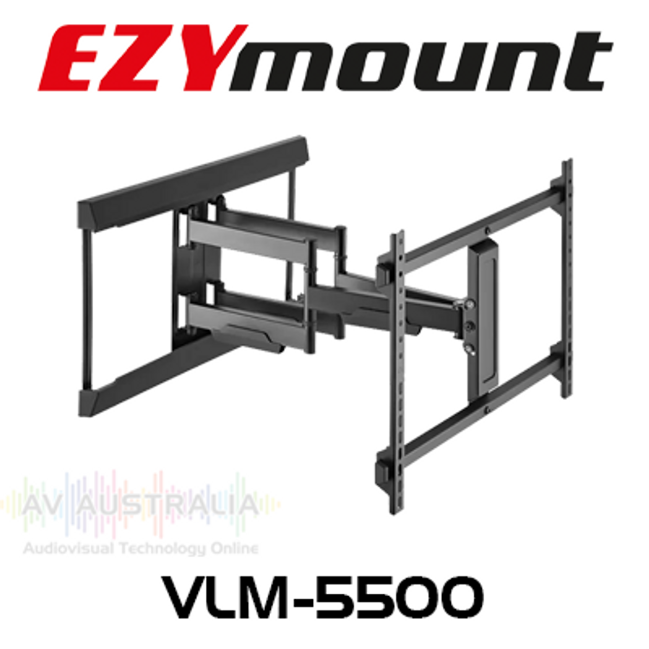 EZYmount VLM-5500 37"-80" Full Motion TV Wall Mount (60kg Max)