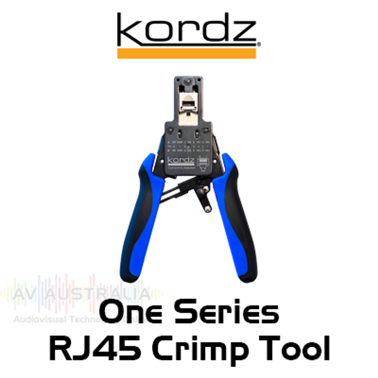 Kordz One Series RJ45 Cat6 Field Termination Crimp Tool
