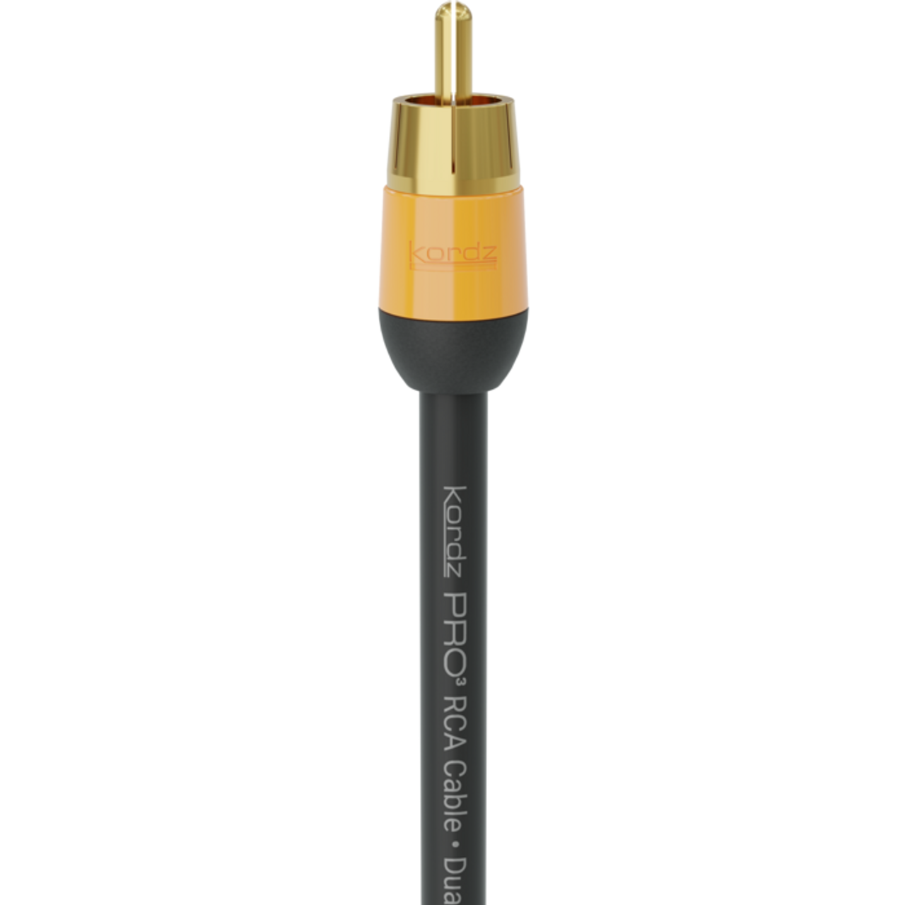 Kordz Pro3 Series 75 ohm Single RCA Cables (0.5-15m)