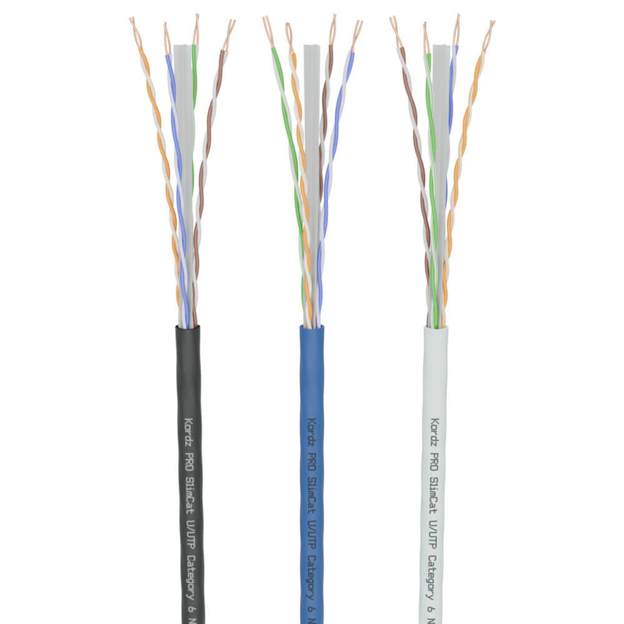 Kordz Pro Series SlimCat Cat6 U/UTP Network Cable (305m)