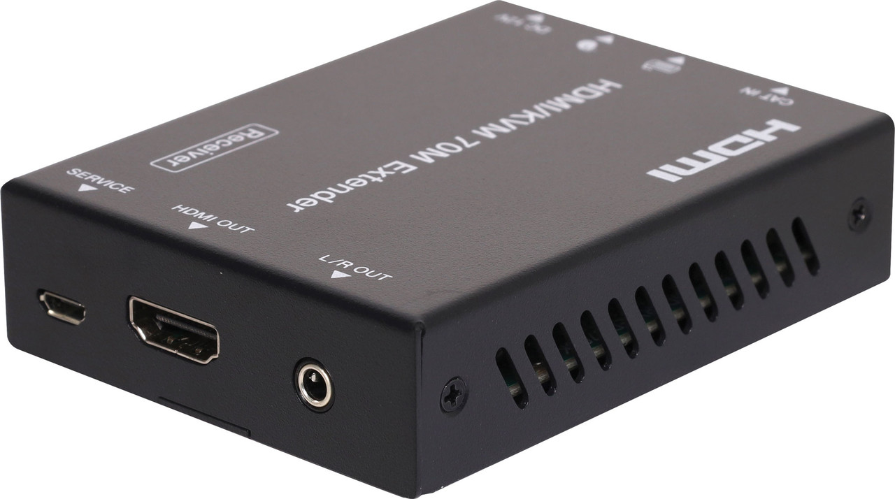 Dynalink 4K60 UHD HDMI Extender With USB KVM (up to 70m)