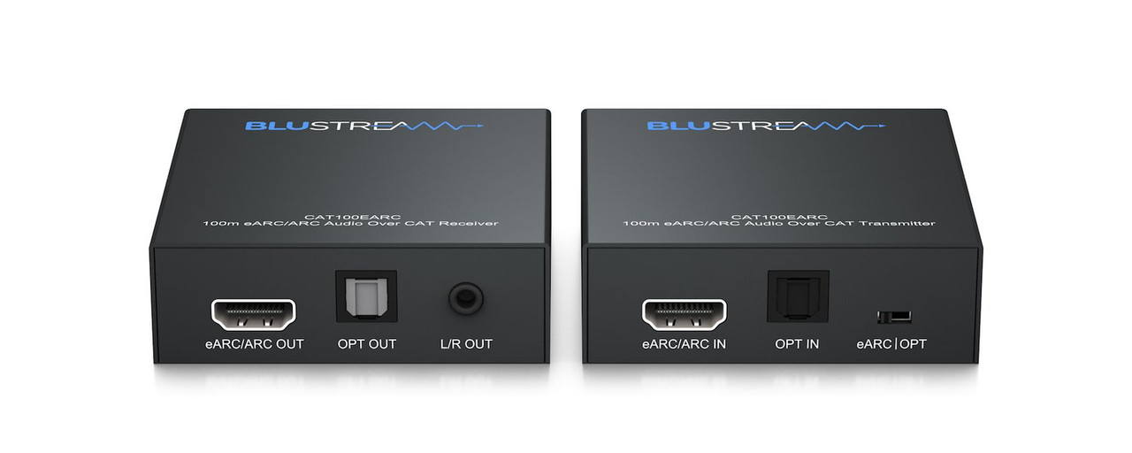 BluStream CAT100EARC HDMI eARC / ARC Over CAT Kit (100m)