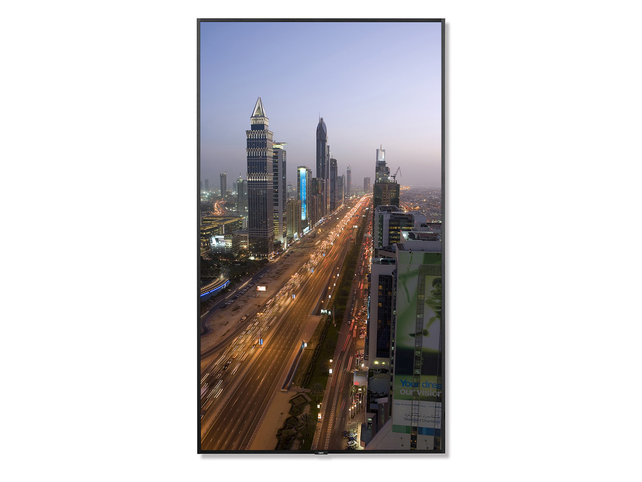 NEC MultiSync M Series 4K UHD 500 Nits 24/7 LED Backlit Commercial Displays (75", 86", 98")