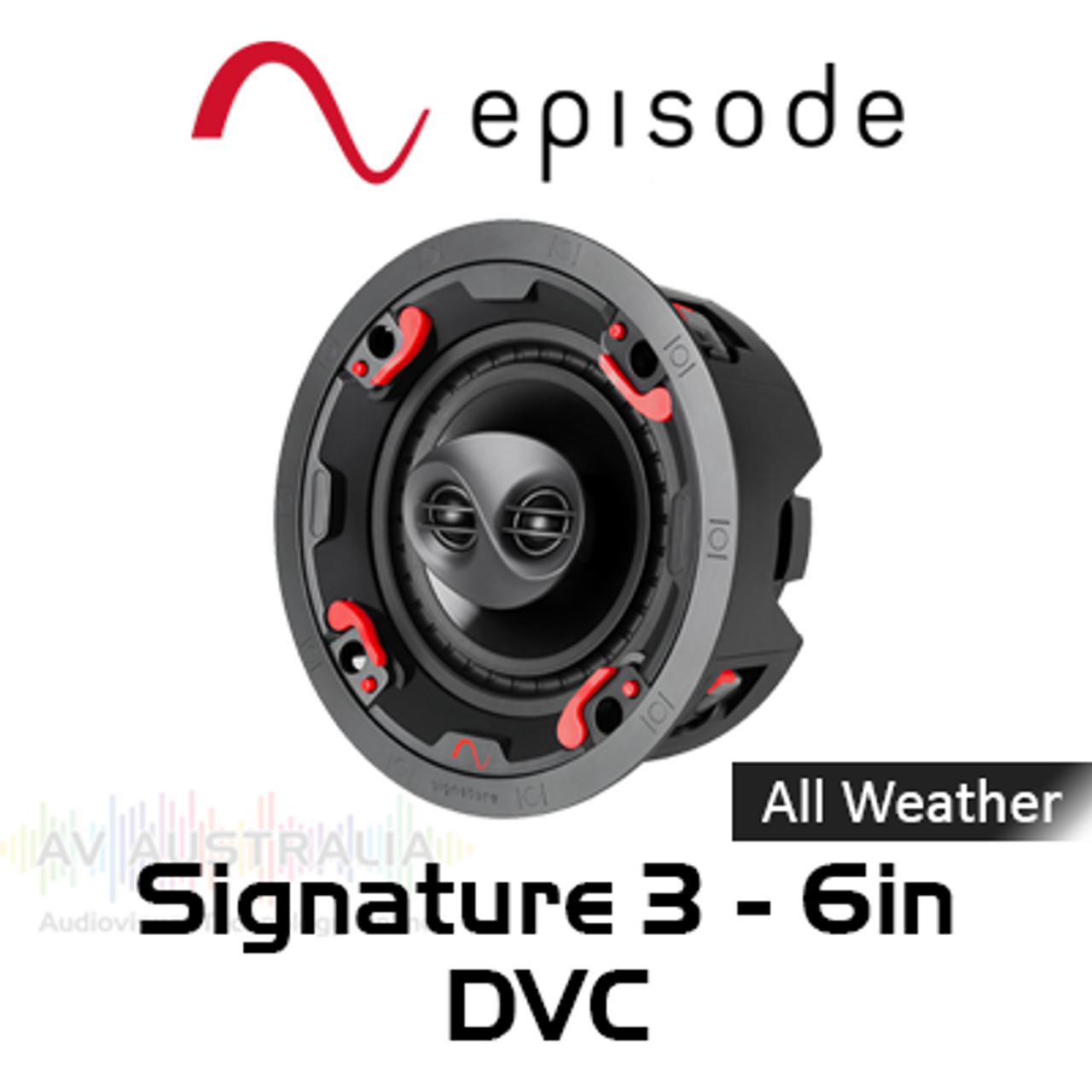 Episode Signature 3 Series 6" DVC All Weather In-Ceiling Speaker (Each)