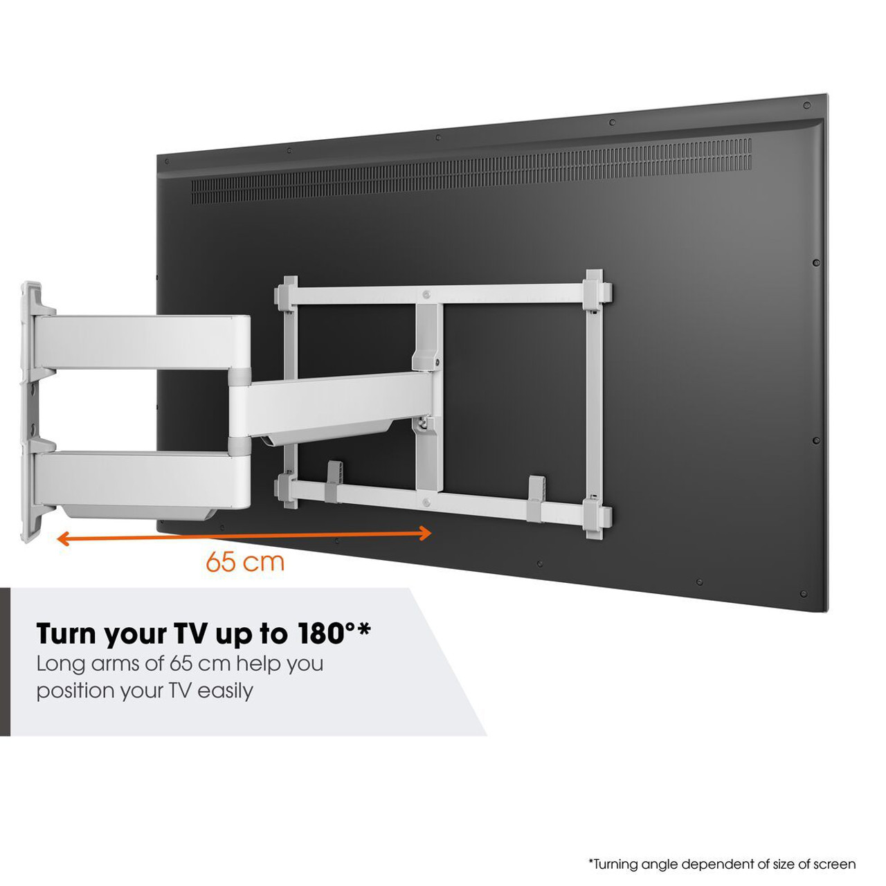 Vogels Elite TVM5645 Ultra Slim Full Motion Wall Mount For 40"-77" Displays (45kg max)
