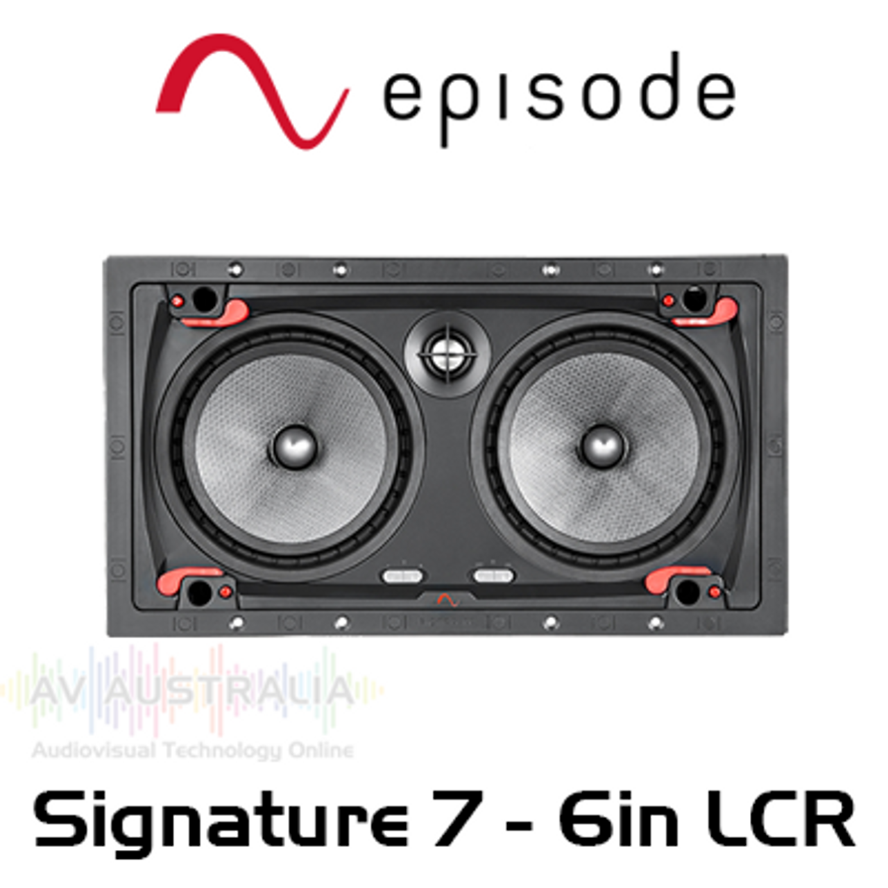 Episode Signature 7 Series Dual 6" In-Wall LCR Speaker (Each)