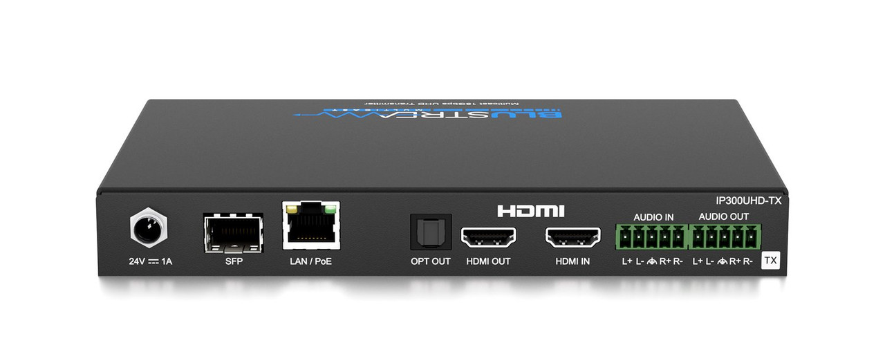 BluStream IP300UHD-TX IP Multicast 4K HDMI 2.0 Video Transmitter