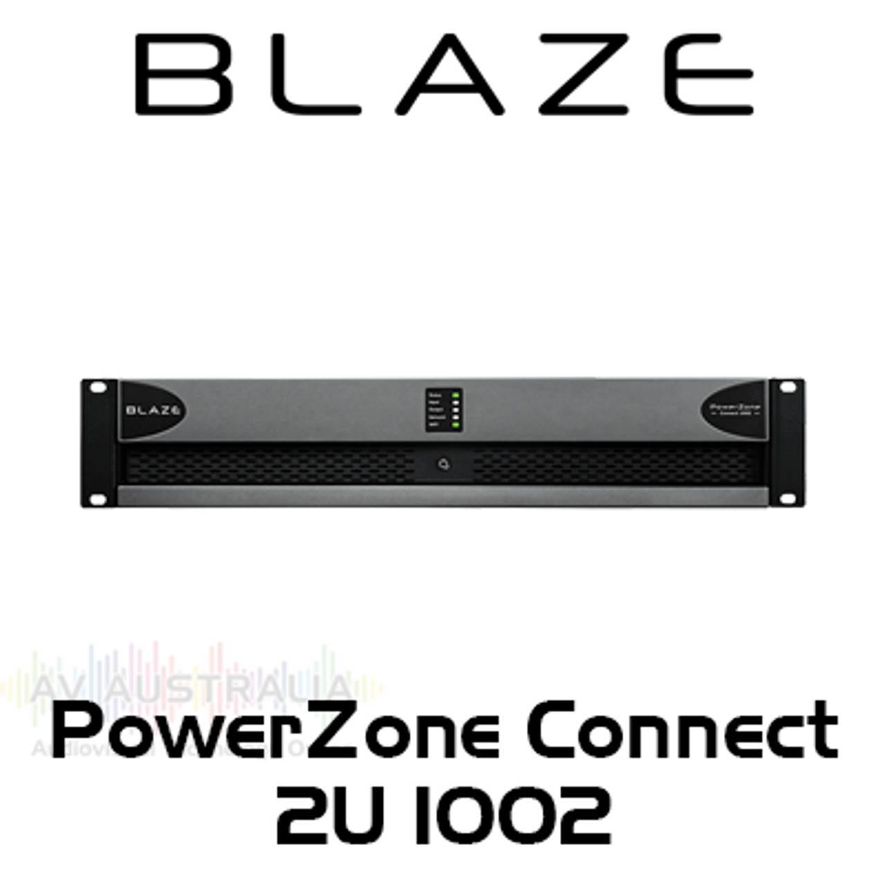 Blaze Audio PowerZone Connect 1002 2-Channel 1000W Class-D DSP Amplifier