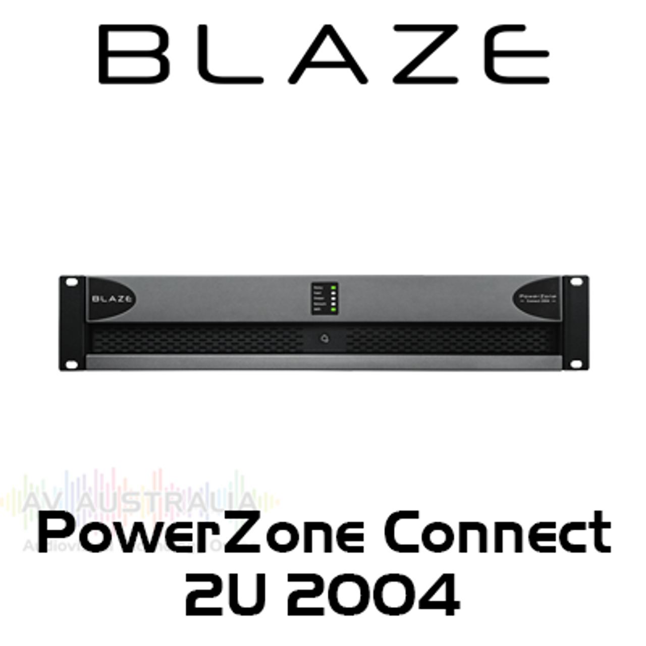 Blaze Audio PowerZone Connect 2004 4-Channel 2000W Class-D DSP Amplifier
