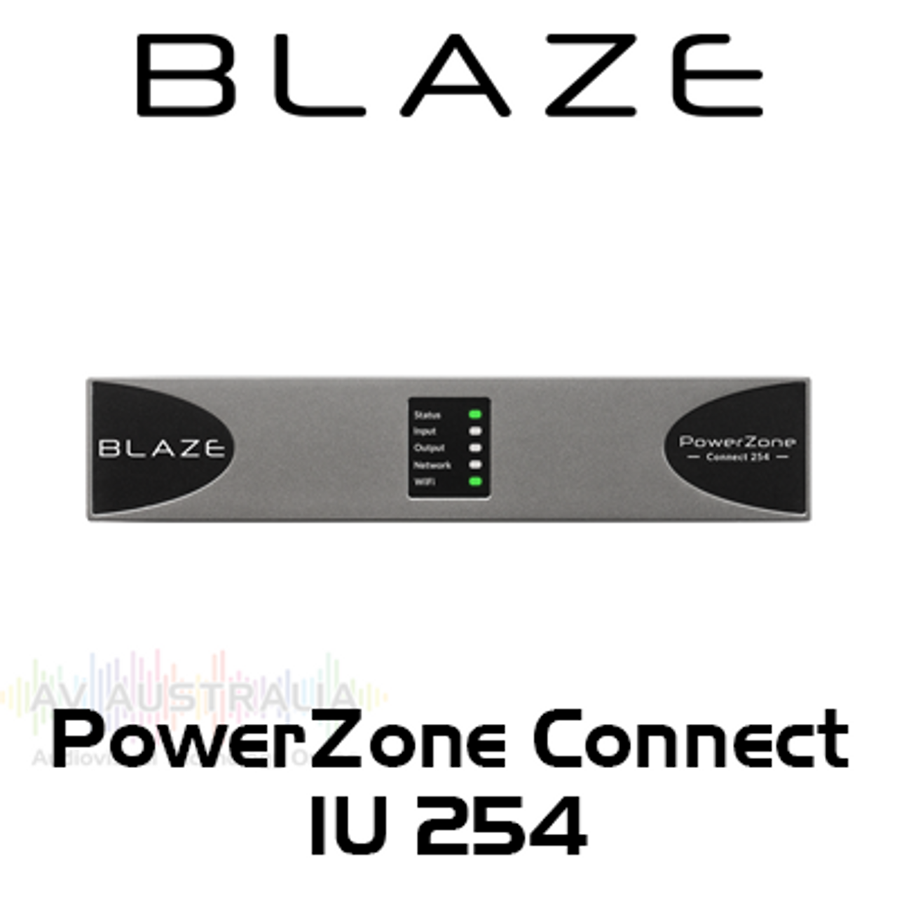 Blaze Audio PowerZone Connect 254 4-Channel 250W Class-D DSP Amplifier