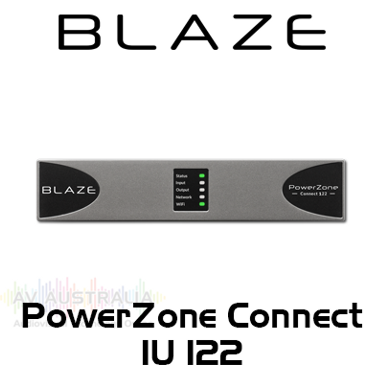 Blaze Audio PowerZone Connect 122 2-Channel 125W Class-D DSP Amplifier