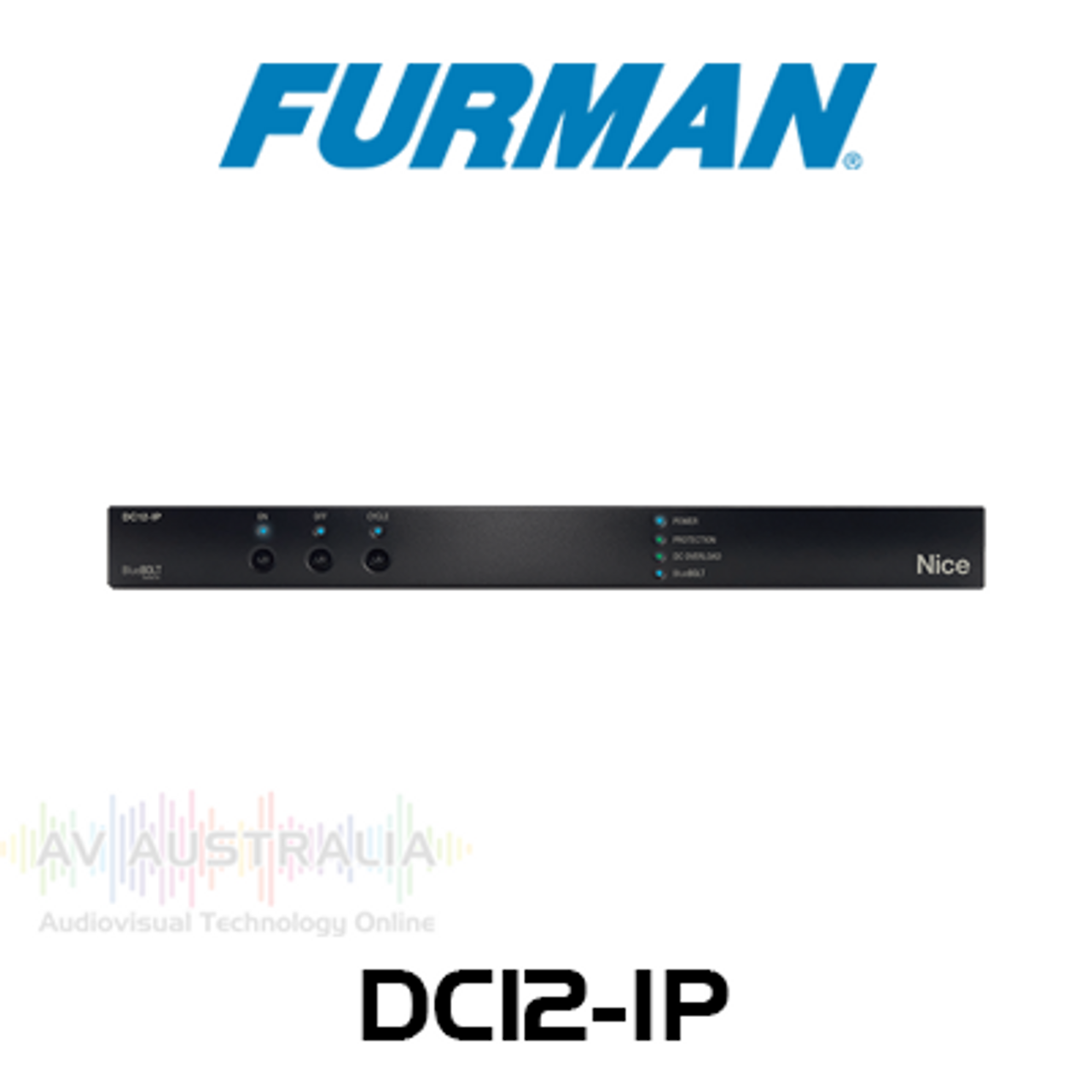 Furman DC12-IP BlueBOL Enabled Smart DC Power Manager