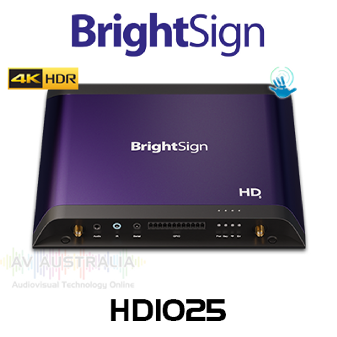 BrightSign HD1025 Mainstream 4K H.265 HTML5 Interactive Digital Signage Player