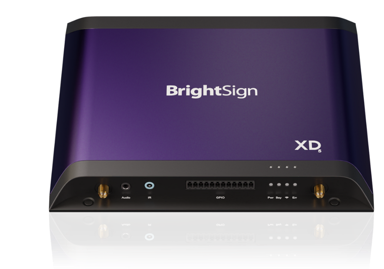 BrightSign XD235 Professional 4K Standard I/O Signage Player For Enterprise