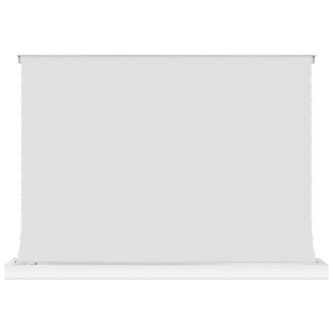 Vividstorm White Cinema Perforated Tab-Tension Floor Rising Motorised Projection Screens (72" - 120")