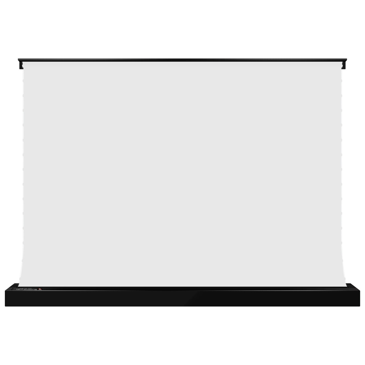 Vividstorm White Cinema Perforated Tab-Tension Floor Rising Motorised Projection Screens (72" - 120")