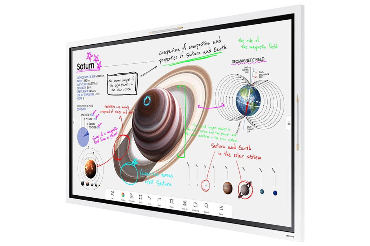 Samsung Flip Pro 4K UHD 350 Nits 16/7 Interactive Digital Whiteboard (55" - 85")