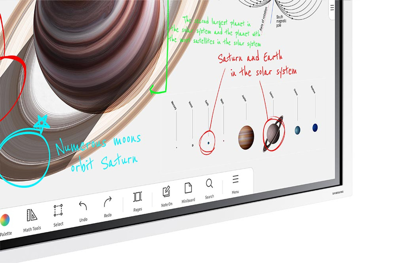 Samsung Flip Pro 4K UHD 350 Nits 16/7 Interactive Digital Whiteboard (55" - 85")