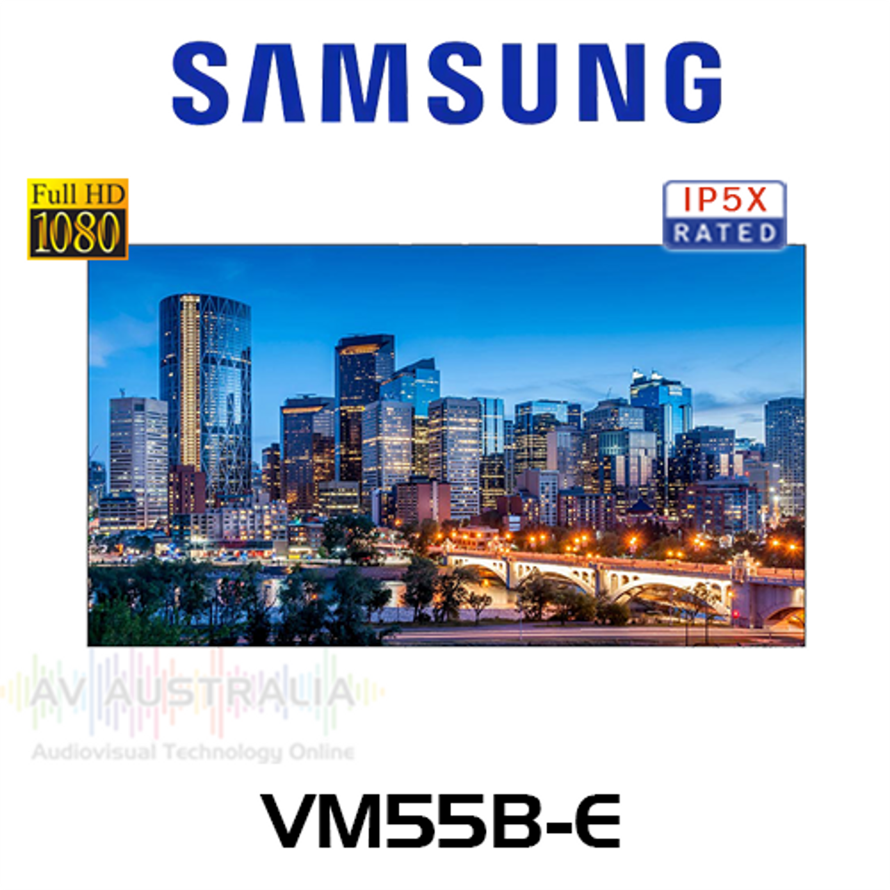 Samsung VMB-E 55" Full HD 500 Nits 1.74mm BtB 24/7 Video Wall Display