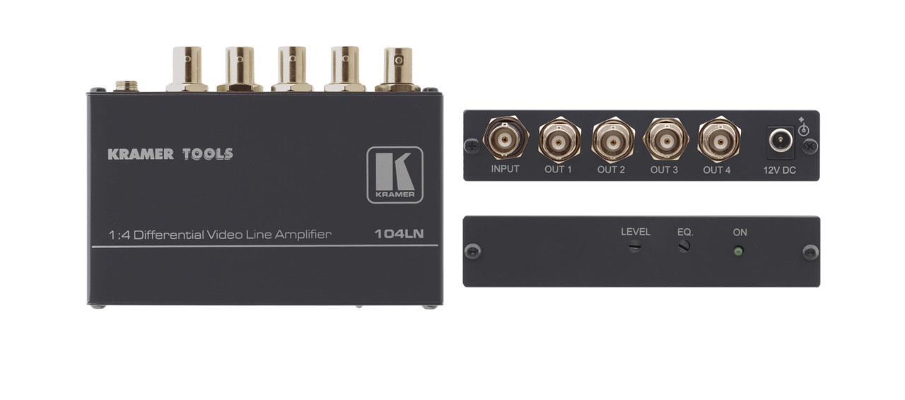 Kramer 104LN 1:4 Composite Video Differential Line Amplifier