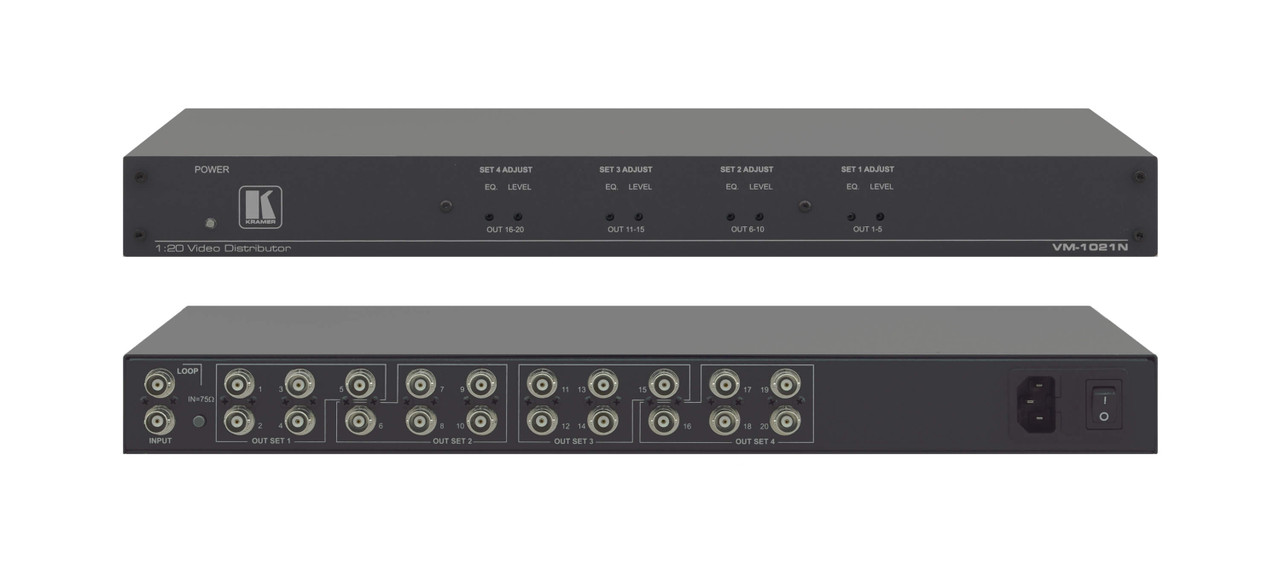 Kramer VM-1021N 1:20 Composite/SDI Video Distribution Amplifier