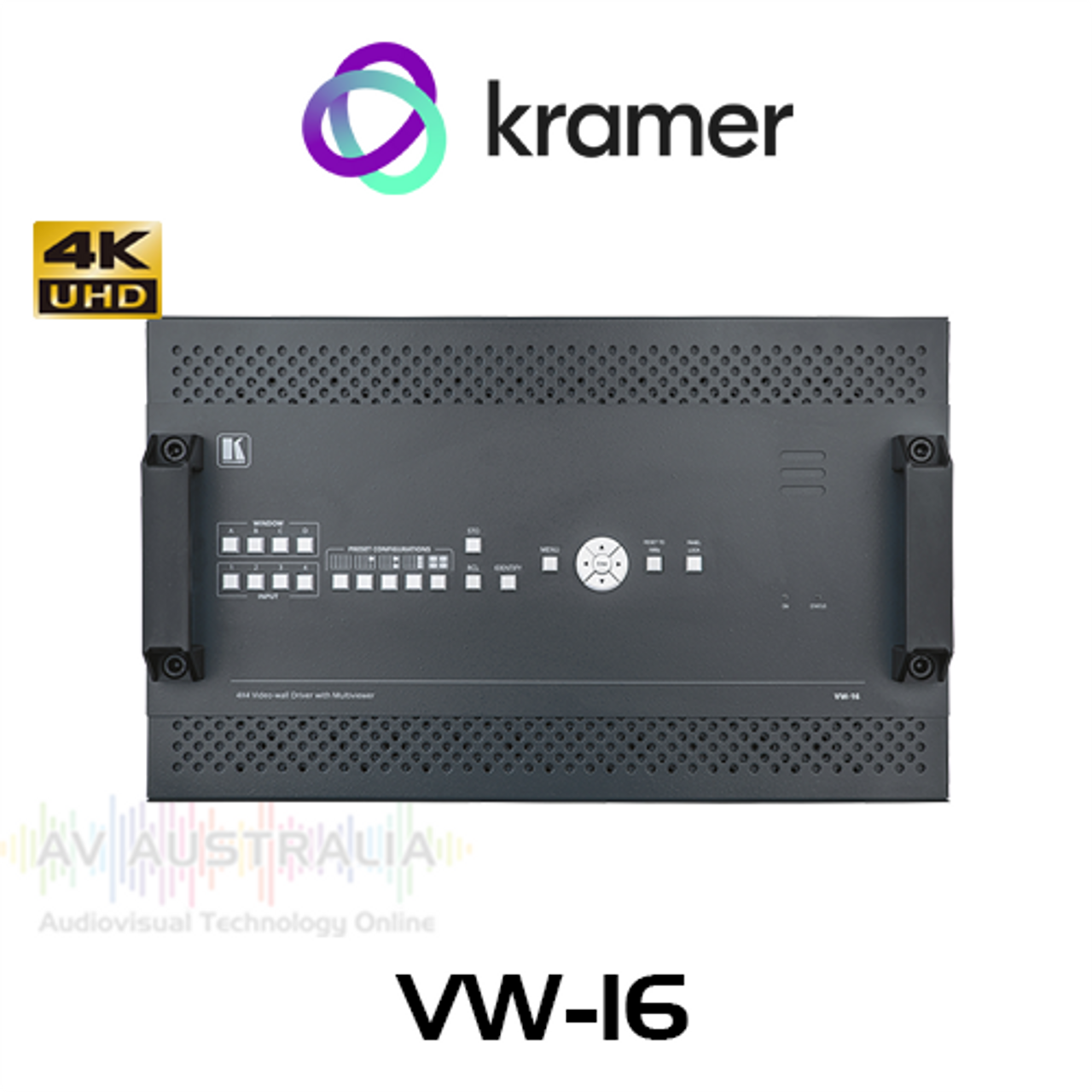 Kramer VW-16 4x4 4K60 HDMI 2.0 Multiview Video Wall Processor