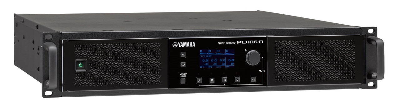 Yamaha PC406-D 4 x 600W @ 8 ohm Power Amplifier