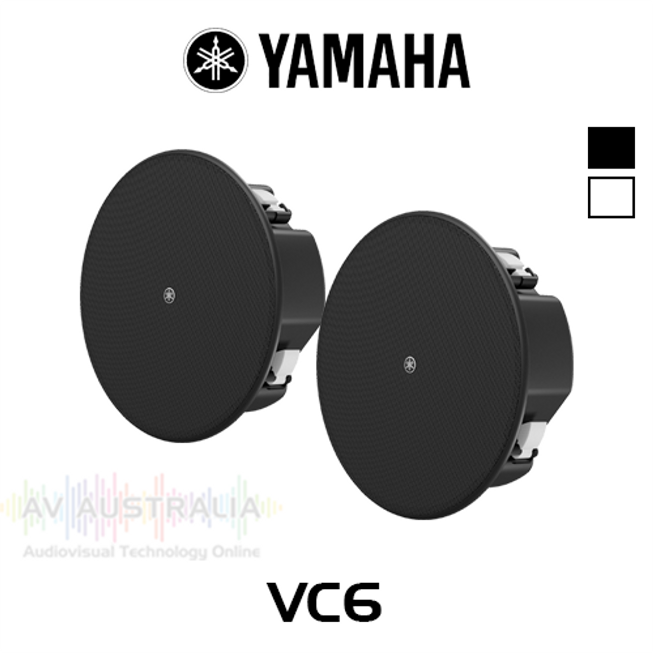 Yamaha VC6 6.5" 16 ohm 70/100V In-Ceiling Speakers (Pair)