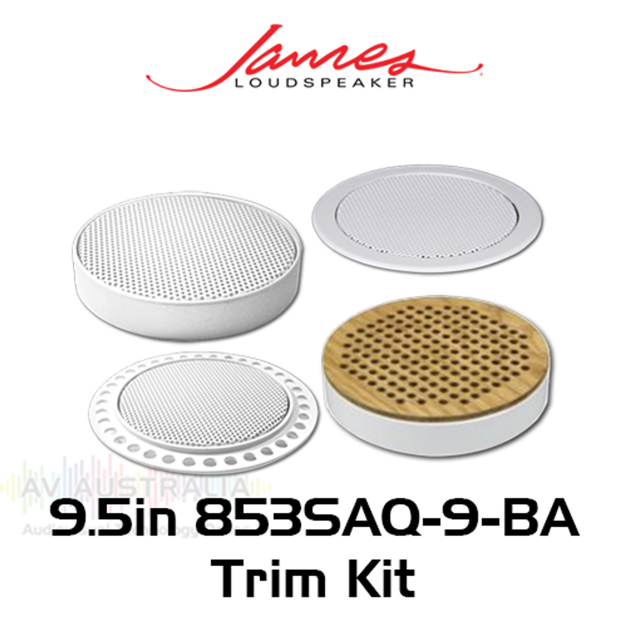 James Loudspeaker 9.5" Round Trim Kit For 853SAQ-9-BA SA Speaker