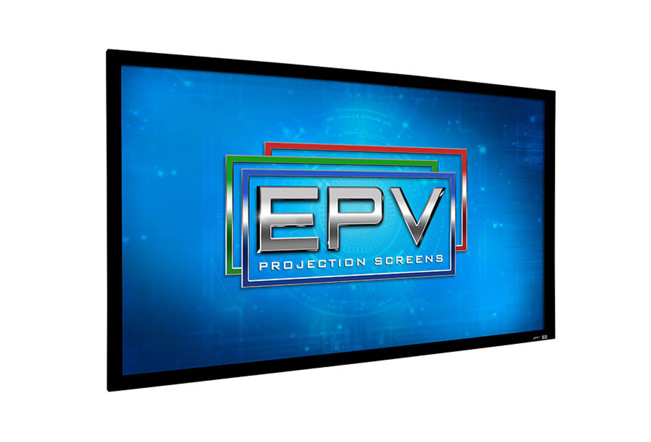 Elite Screens Prime Vision ISF ChromaWhite Fixed Frame Projection Screens (100-158")