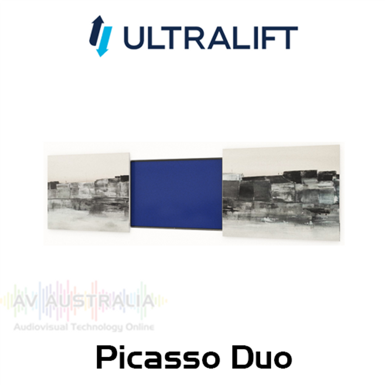 Ultralift Picasso Duo 32"-60" Motorised Artwork Wall Mount