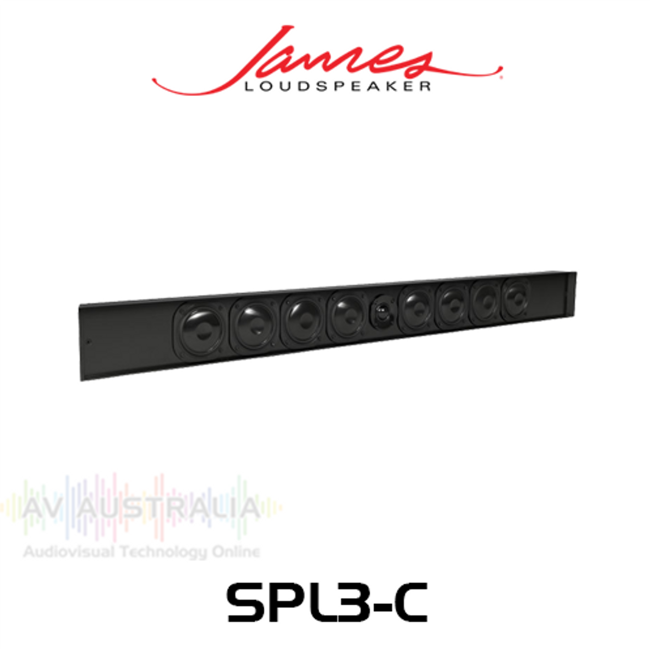 James Loudspeaker SPL3-C Quad 3.5" Ultra-Slim Centre Channel Soundbar (Each)