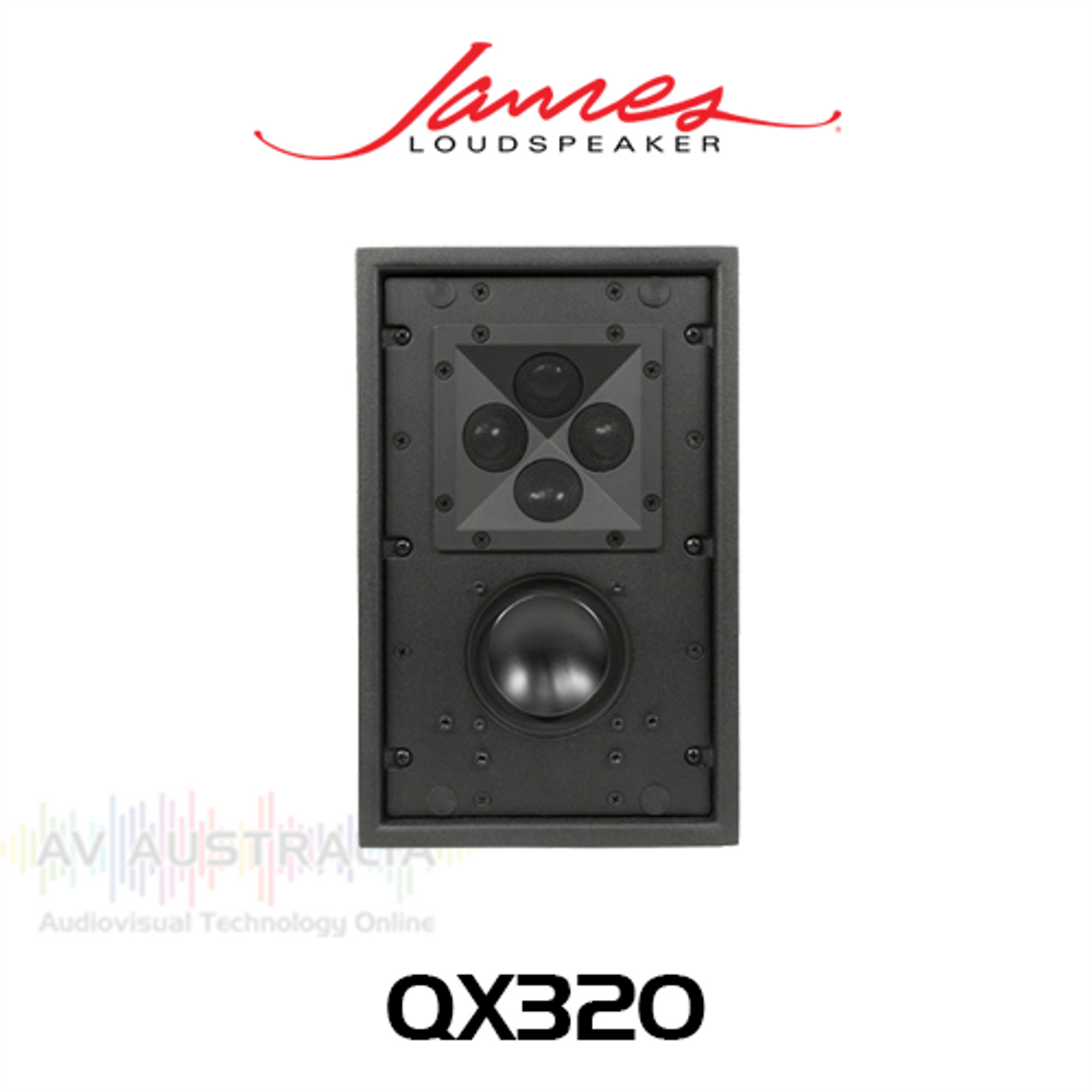 James Loudspeaker QX320 3" Full-Range In-Wall Loudspeaker (Each)