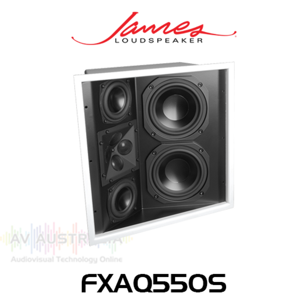 James Loudspeaker FXAQ550S Dual 5.25" 3-Way Angled In-Ceiling/Surround Loudspeaker (Each)
