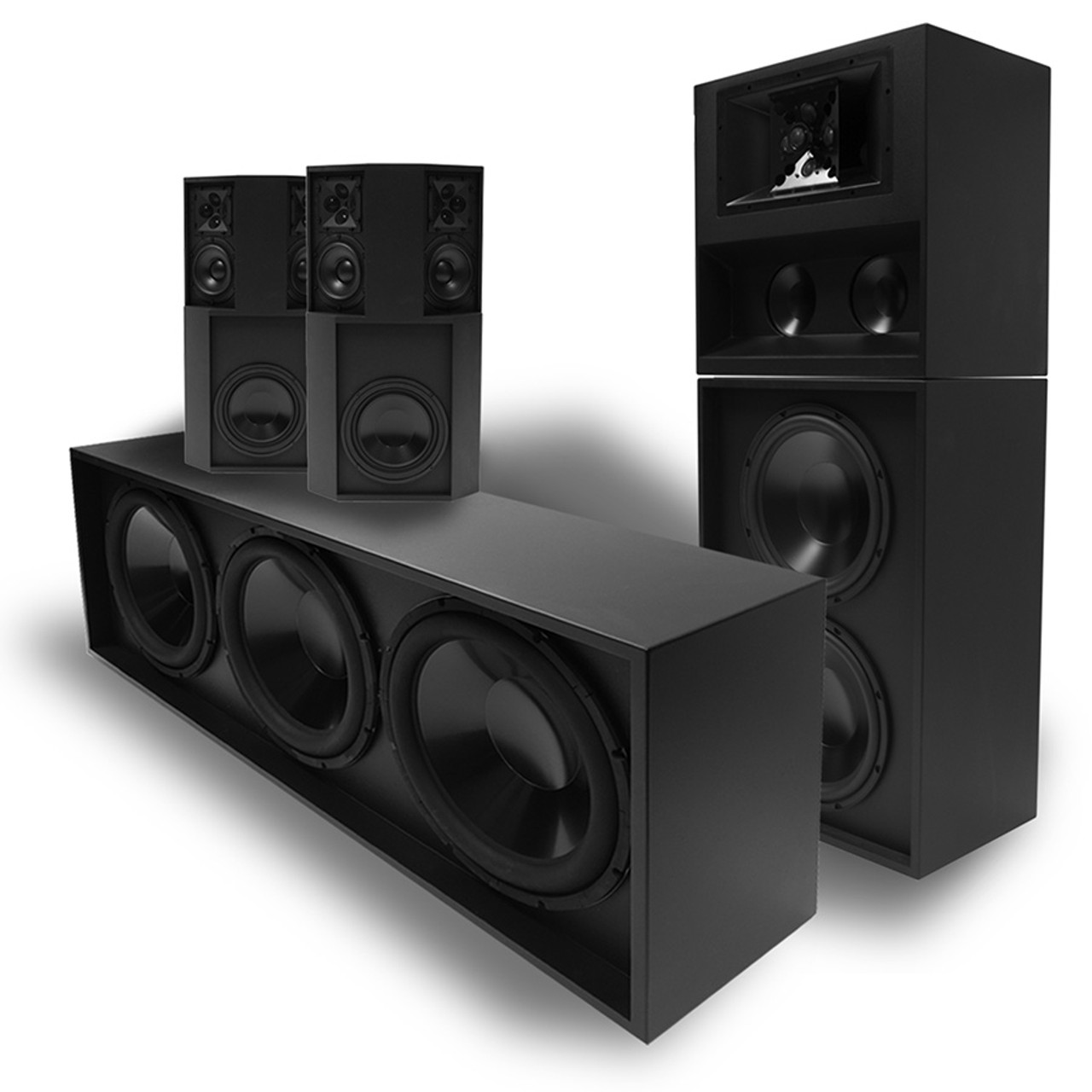 James Loudspeaker MQ84 Dual 8" 4-Way Full-Range High Output Front Speaker (Each)