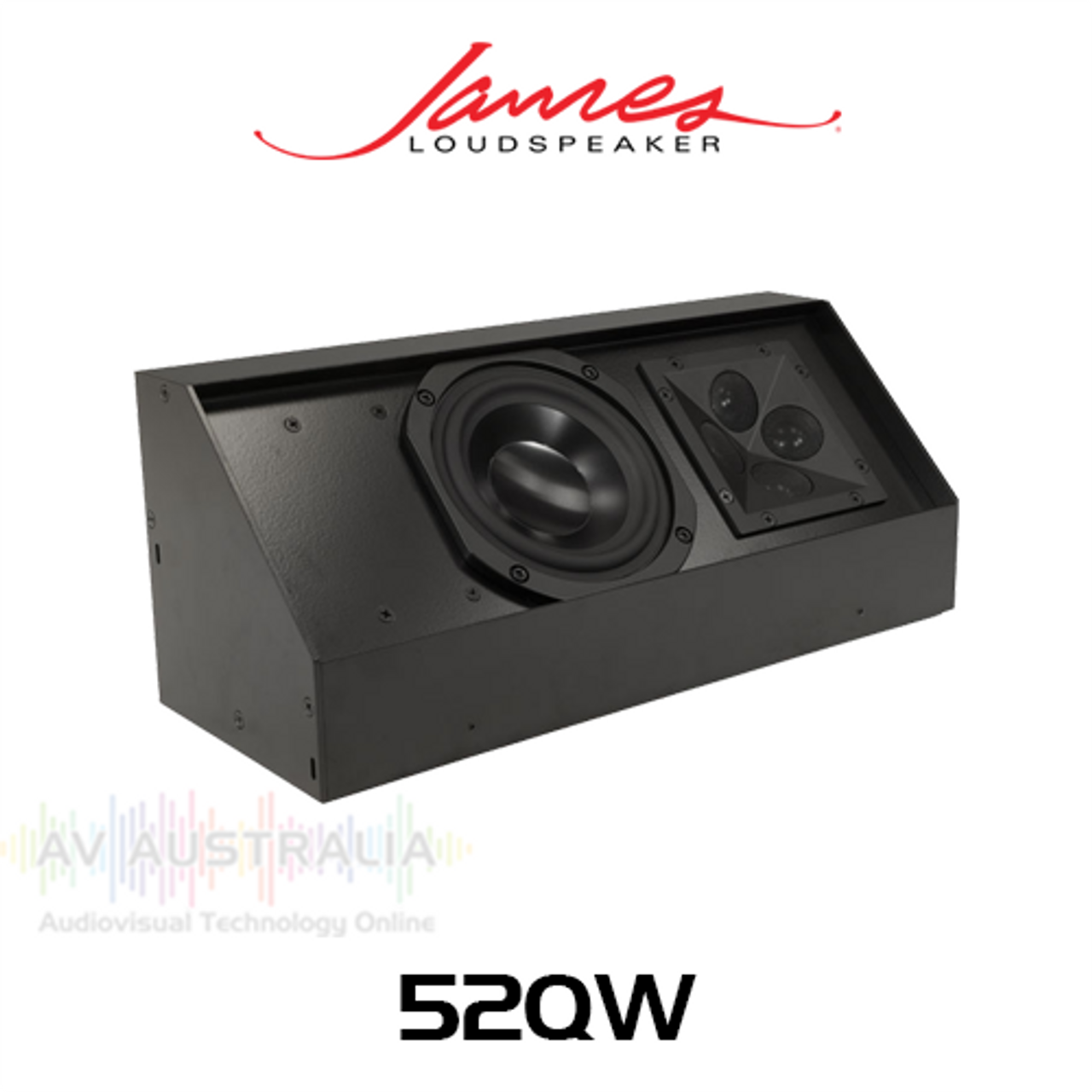 James Loudspeaker 52QW 5.25" Full-Range Wedge Speaker  (Each)