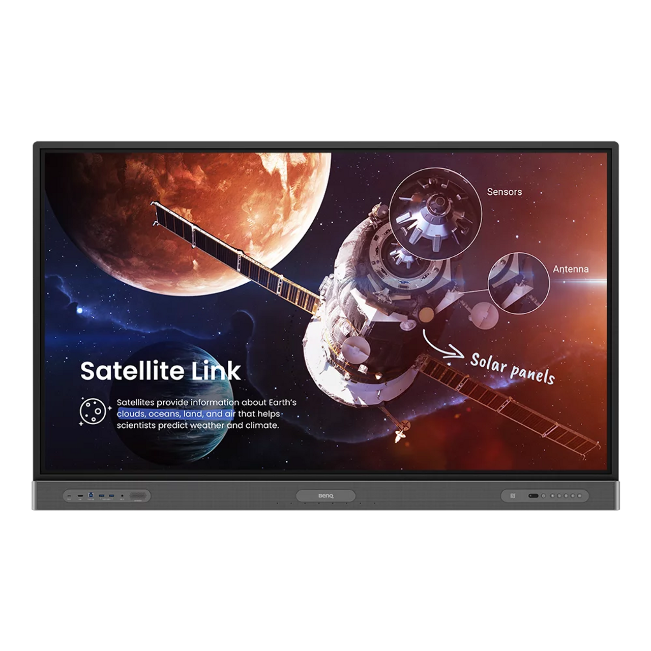 BenQ RP03 Board Pro Series 4K 400 Nits 18/7 Education Interactive IPS Displays (65", 75", 86")