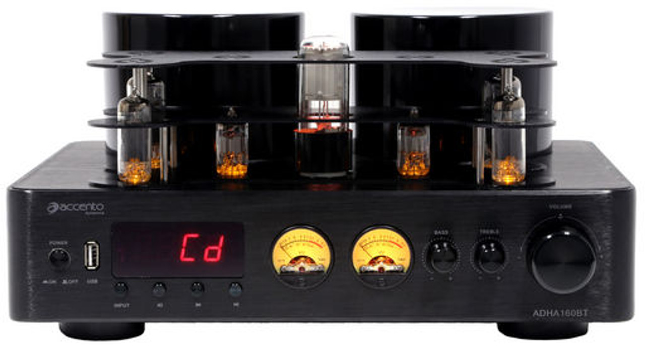 Accento Dynamica 2x80W RMS Bluetooth Tube Hybrid Amplifier