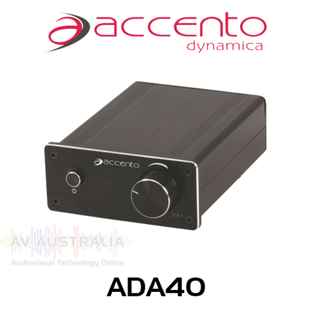 Accento Dynamica Compact 2x 20W RMS Class-D Stereo Amplifier