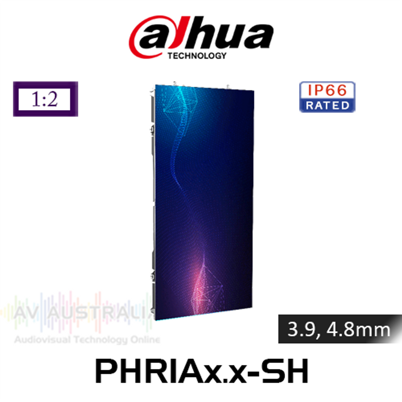 Dahua PHROAx.x-MH IP66 Outdoor Rental Fine Pixel Pitch LED Cabinet (3.9, 4.8mm) 