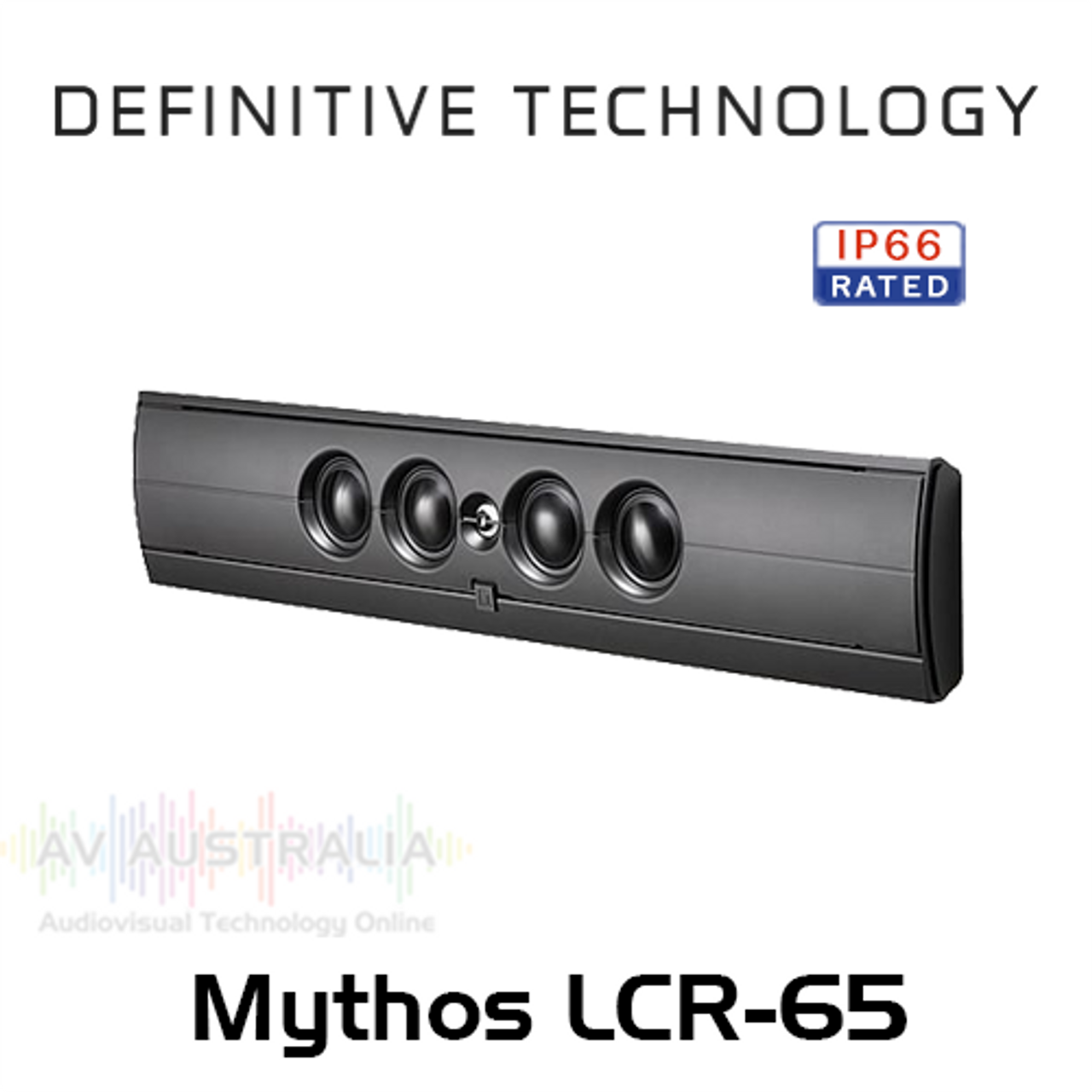 Definitive Technology Mythos LCR-65 Quad 3.5" Ultra Slim On-Wall LCR Speaker