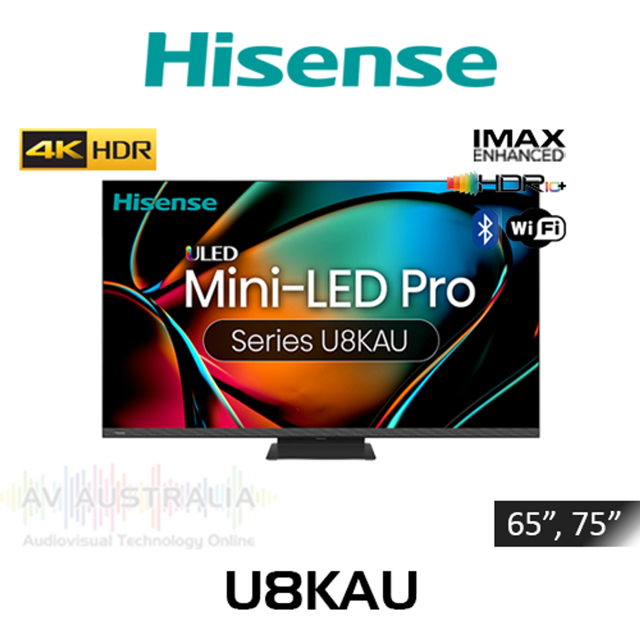 Hisense U8KAU 4K ULED Mini-LED Pro Smart TV  (65", 75")