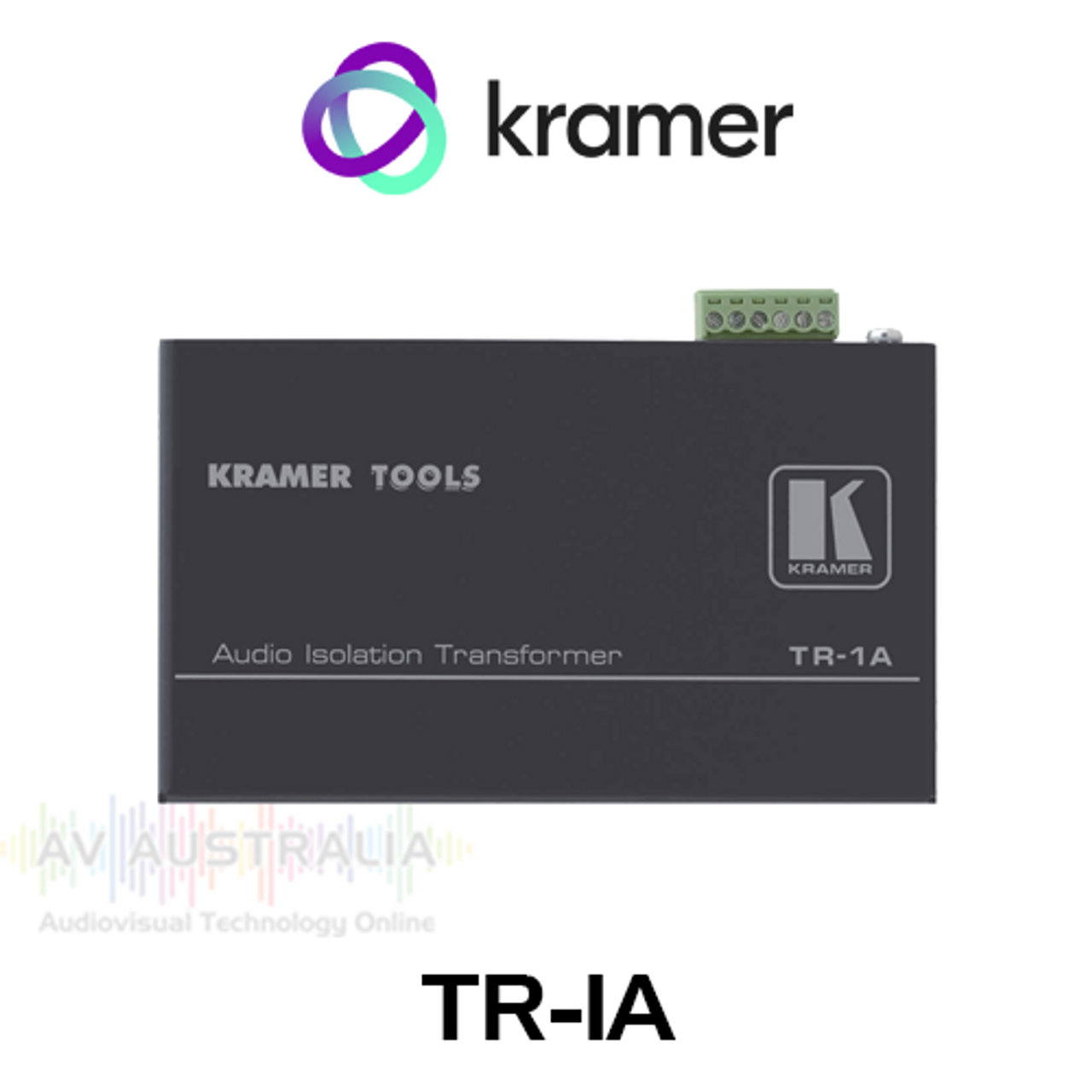 Kramer TR-1A Balanced Mono Audio Isolation Transformer