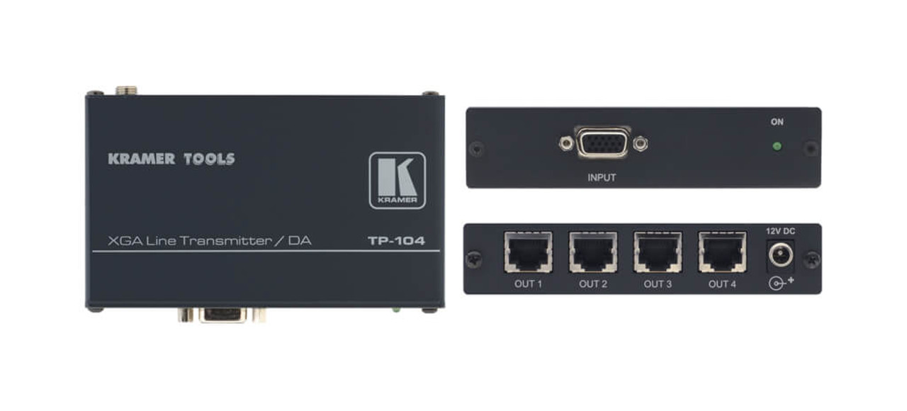 Kramer TP-104HD 1:4 VGA over Twisted Pair Transmitter (up to 100m)
