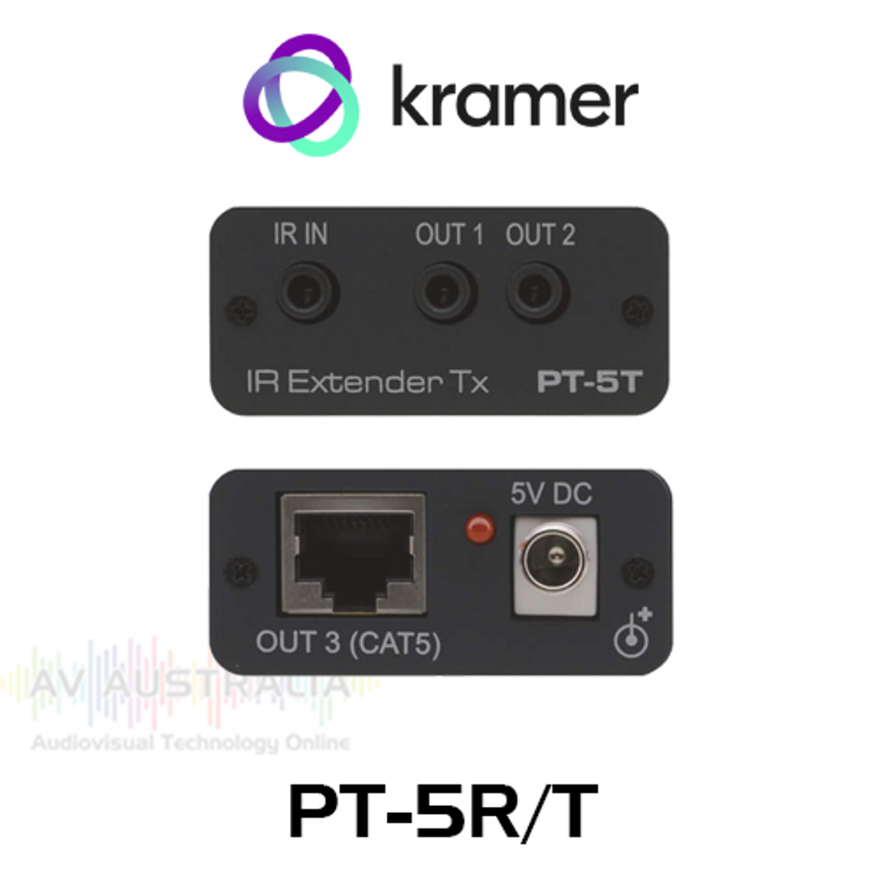 Kramer PT-5R/T IR Extender & Repeater (up to 250m)